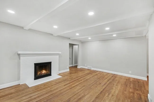 723 Parchmount Ave living room after renovation